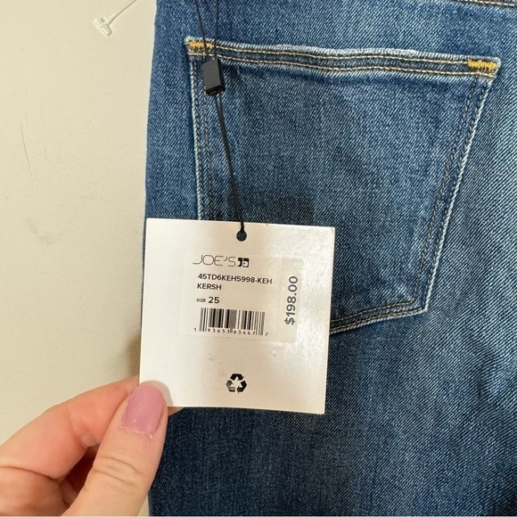 NWT JOE'S JEANS The Honor Highrise Vintage Straight Jean Size 25 - Picture 6 of 7
